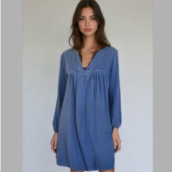 Old Navy Dresses & Skirts - OLD NAVY Light-Weight Blue Denim Dress, Size Generous XS